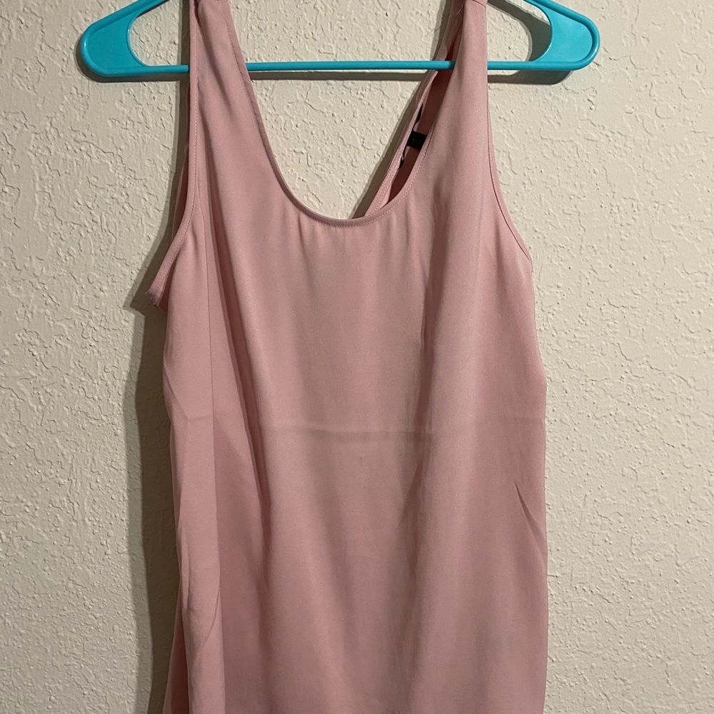 Satin tank top